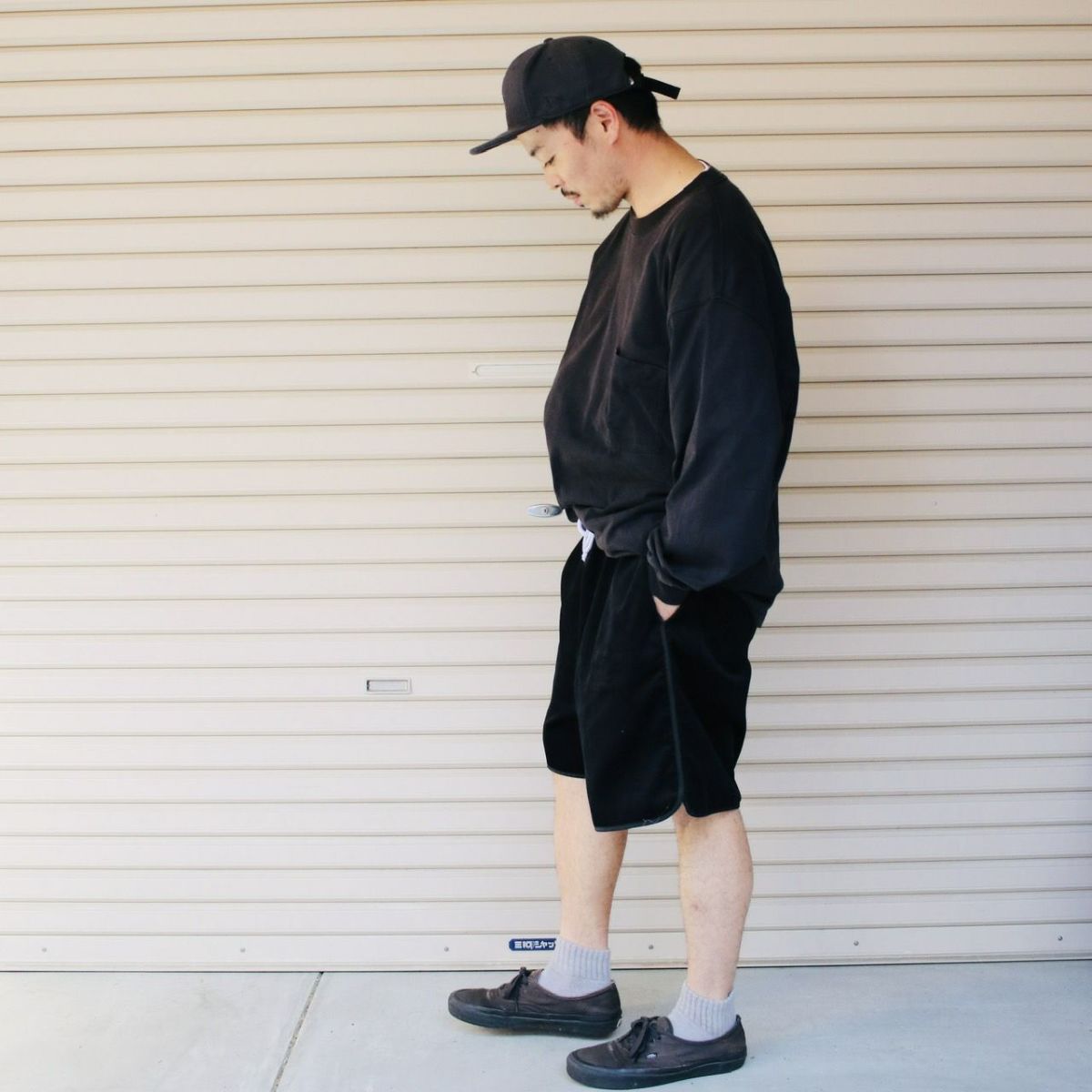 ANDNUT VOIRY CORDS&SHORTS SP24015 コーデュロイショーツ ハーフパンツ