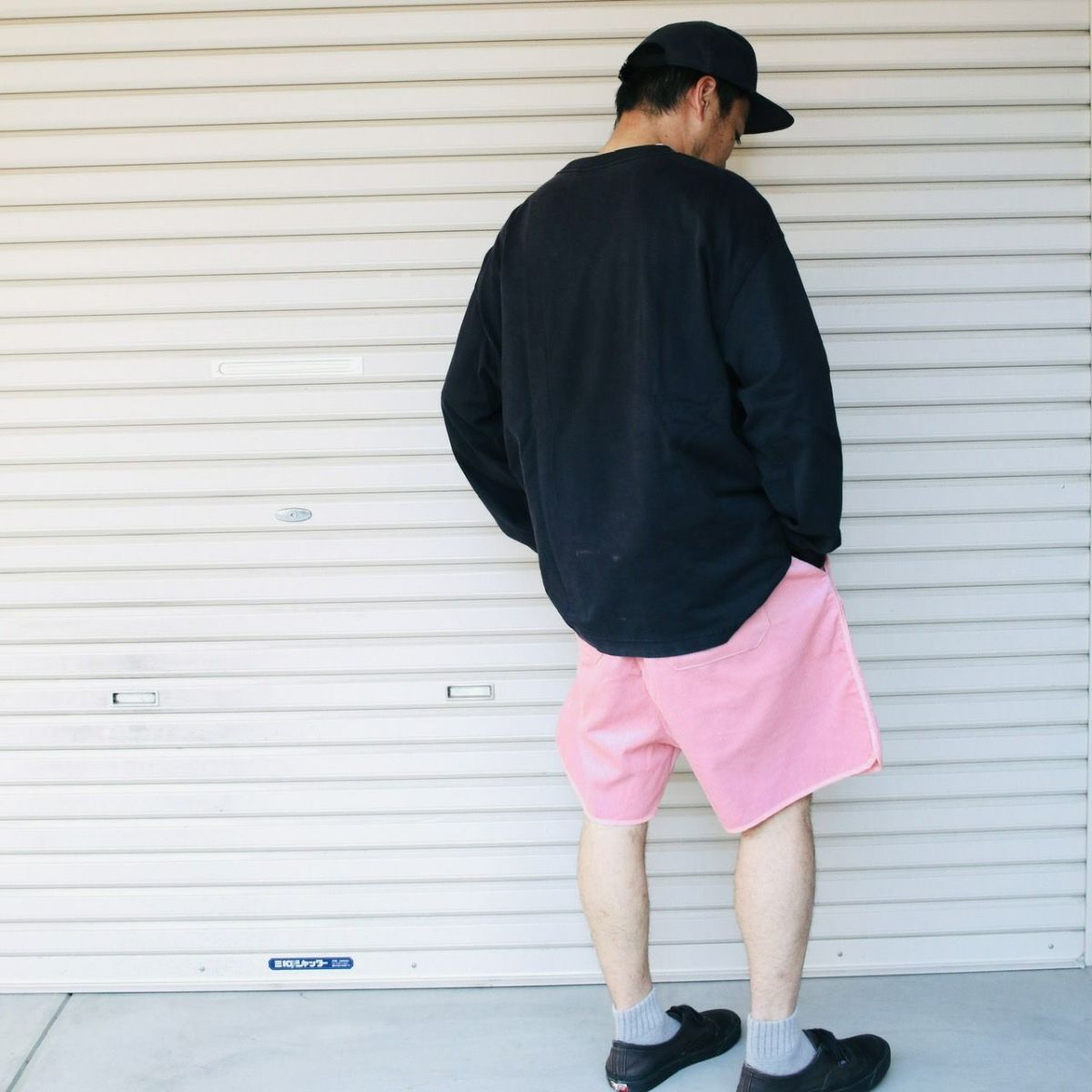 ANDNUT VOIRY CORDS&SHORTS SP24015 コーデュロイショーツ ハーフパンツ