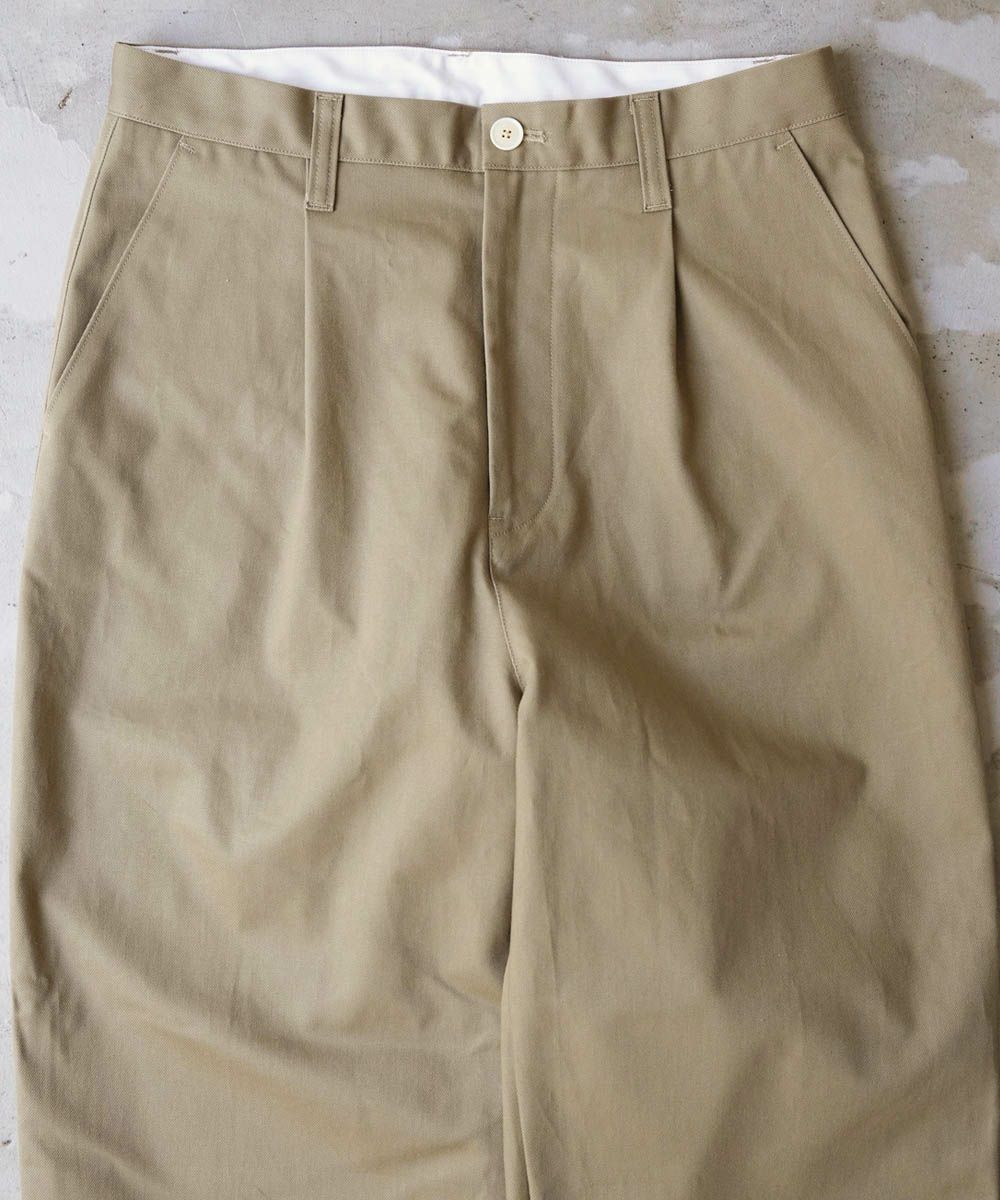UITU TUCK TROUSERS UUP-004 チノパンツ
