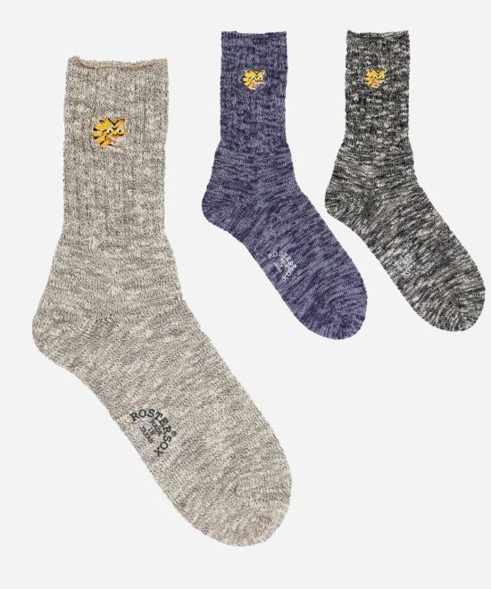 ROSTER SOX B TIGER 靴下 RS-463 | VDS BIRDS EYE