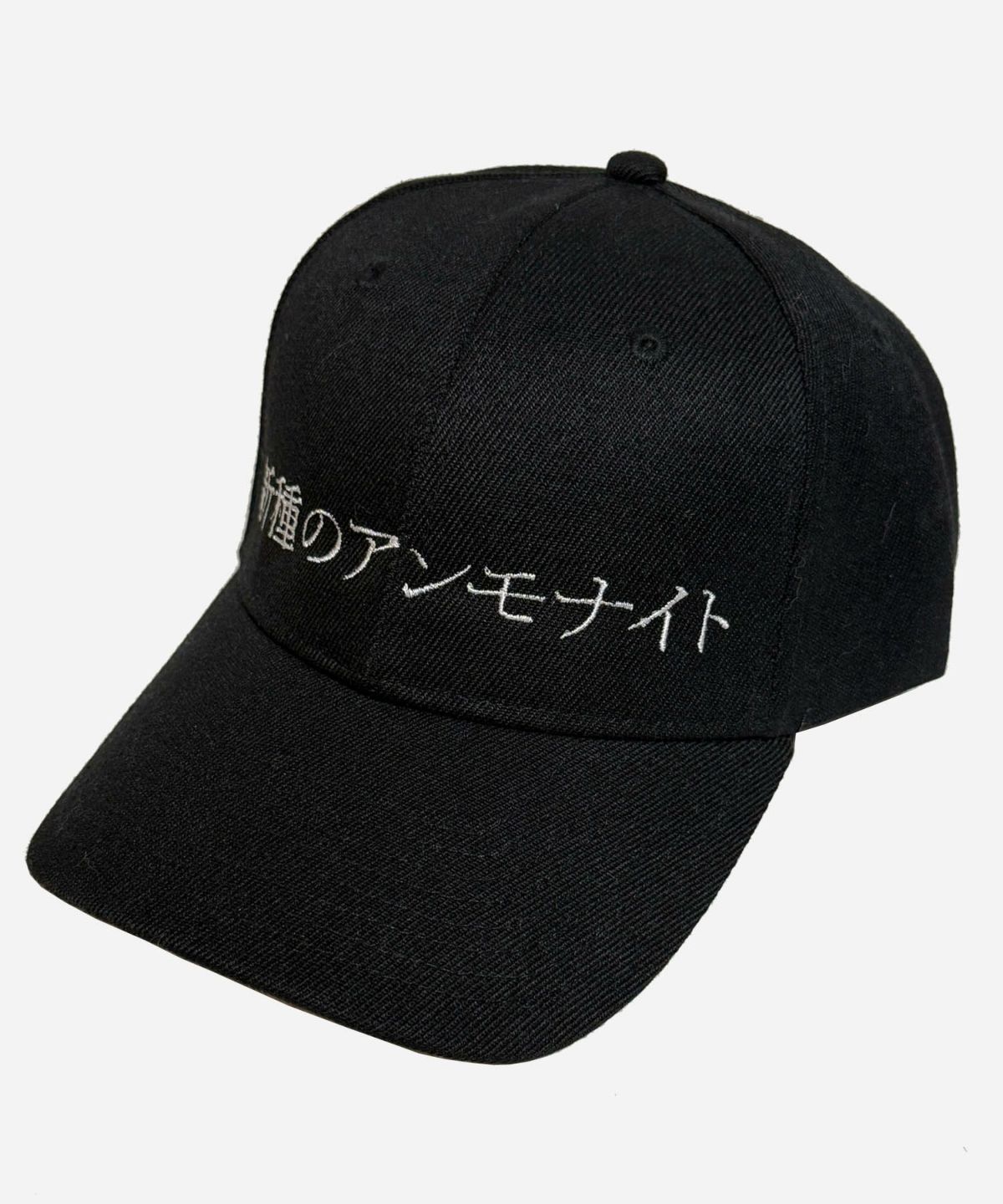 新種のアンモナイト キャップ 日本語刺繍