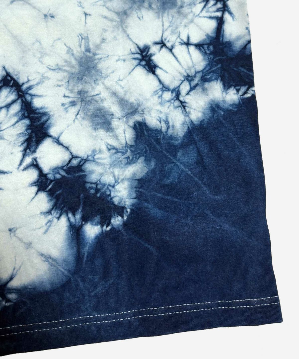 KODAI YASUNO 藍染めポケットTシャツ 水飛沫