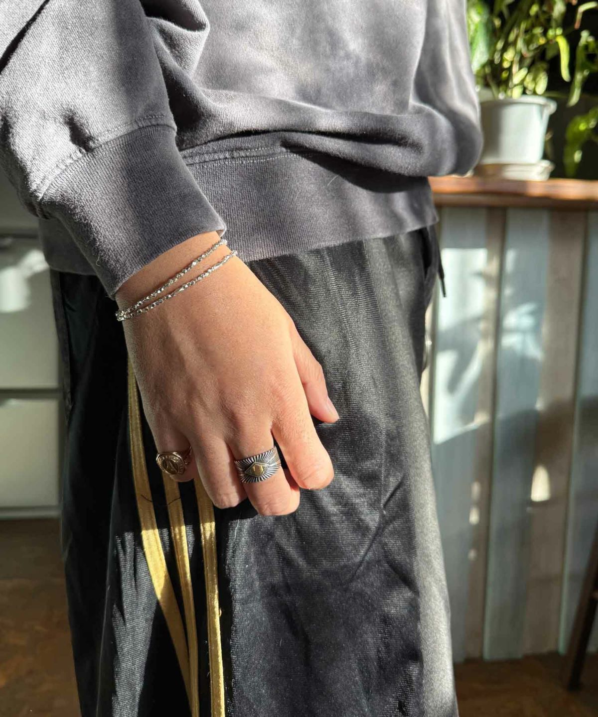 VDS × SHINYA SASAKO 2連ビーズブレスレット