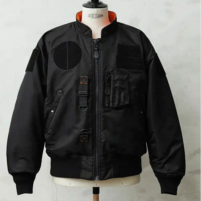 MILITARY アメリカ軍 初期型 MA-1フライトジャケット MIL-J-8279モデル